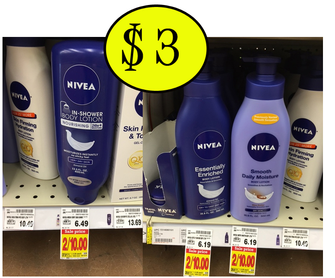 Big Savings On Nivea Products - $3 After Coupon at Kroger