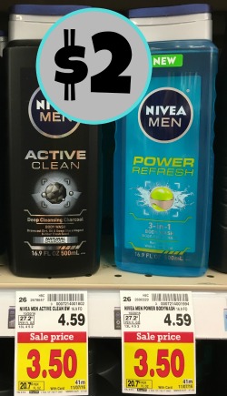 New Nivea Body Wash Coupon For The Kroger Sale - $2 Per Bottle!