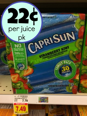 Capri sun coupons kroger