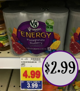 V8 energy coupons