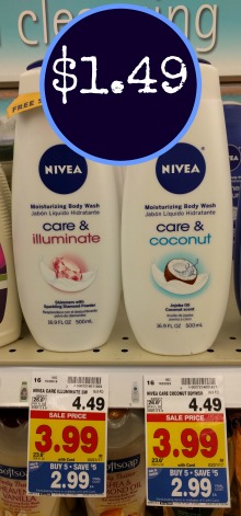 Nivea Body Wash - Just $1.49 At Kroger