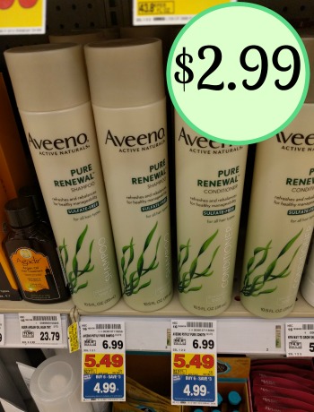 Aveeno Hair Care - Just $2.99 In The Kroger Mega Sale