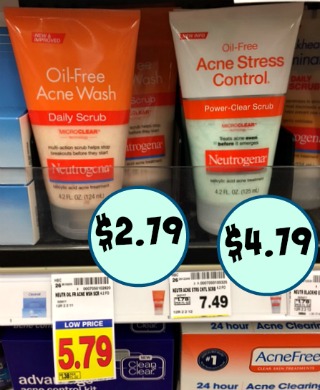 New Neutrogena Coupon - Acne Wash Just $2.79 At Kroger
