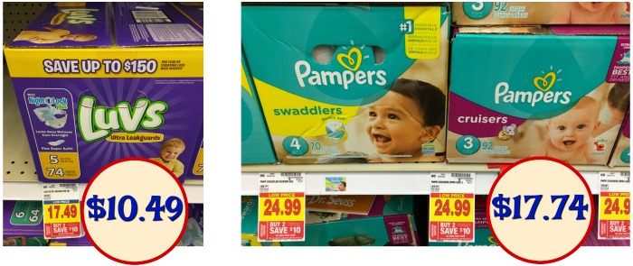 Luvs pampers coupons