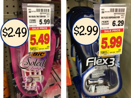 Bic razor coupons canada