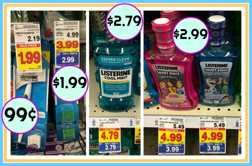 Listerine mouthwash coupon Shopping Tips for Crest: 1. When Crest releases $2 off coupons, stock up on one month's worth of the oz size, which is bigger than the travel size tubes and about two-thirds the size of the larger ones.