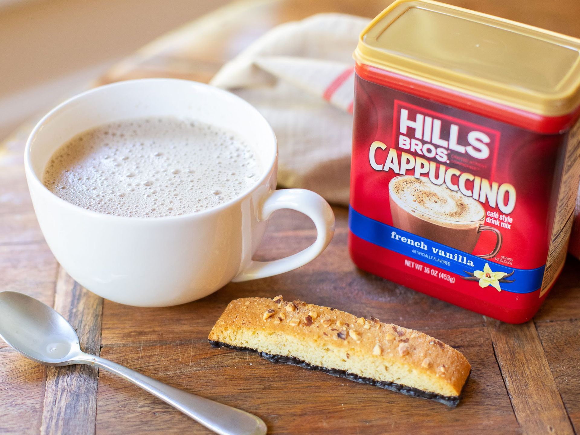 Nice Discount On Hills Bros Cappuccino Drink Mix At Kroger