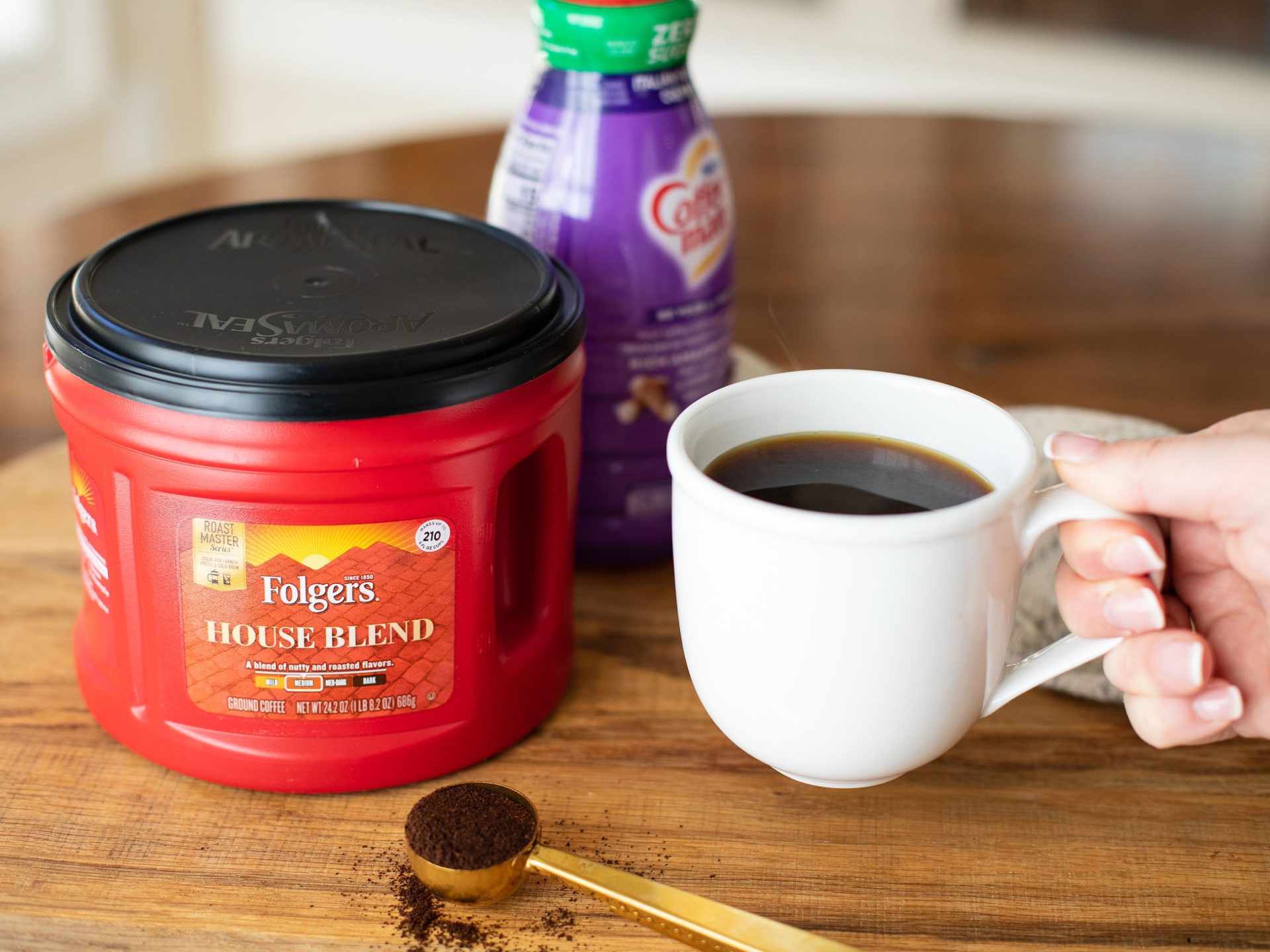 Big Tubs Of Folgers Ground Coffee Just $7.49 At Kroger
