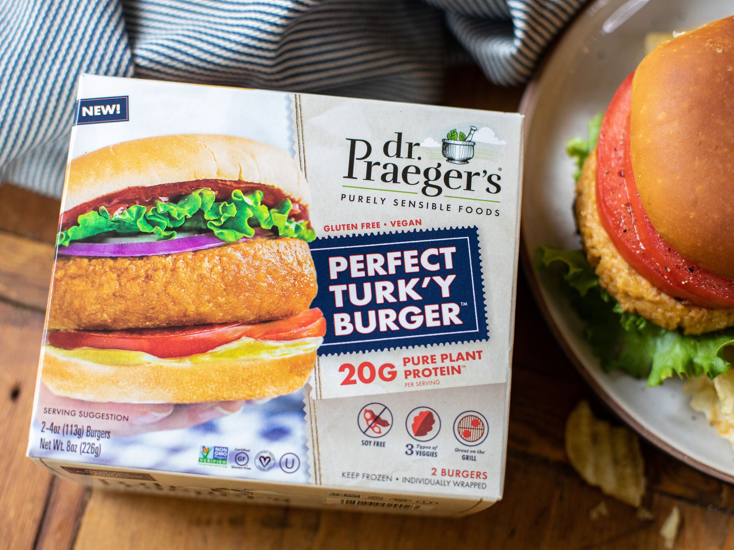 Dr. Praeger’s Veggie Burgers As Low As $1.29 At Kroger