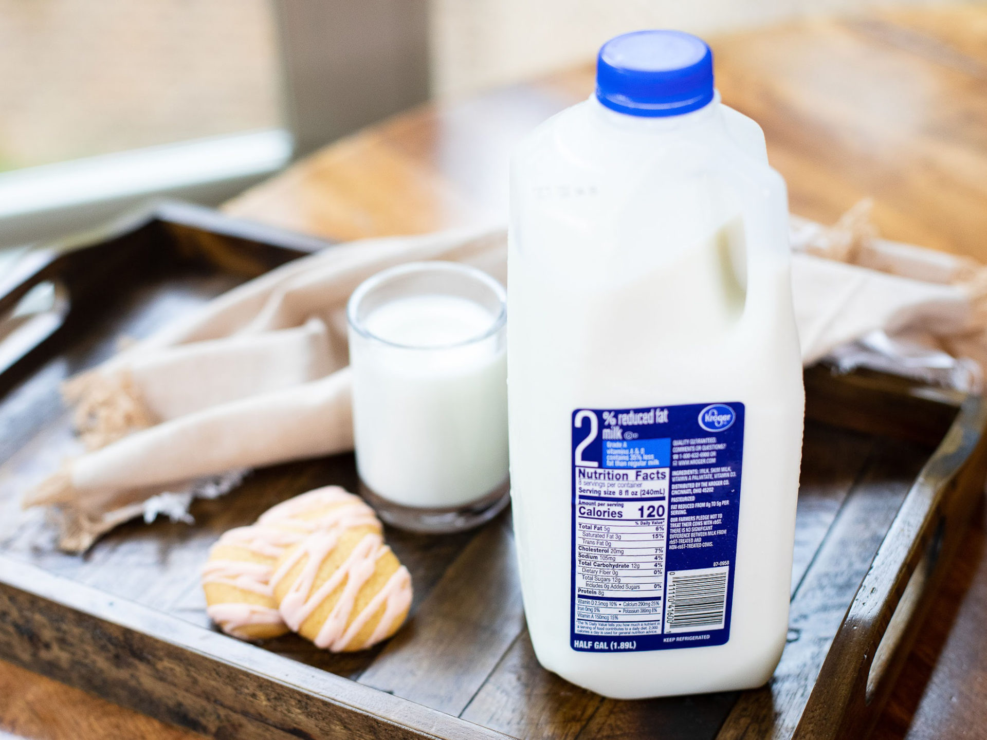 Half Gallons Of Kroger Milk Are Just 99¢ Each