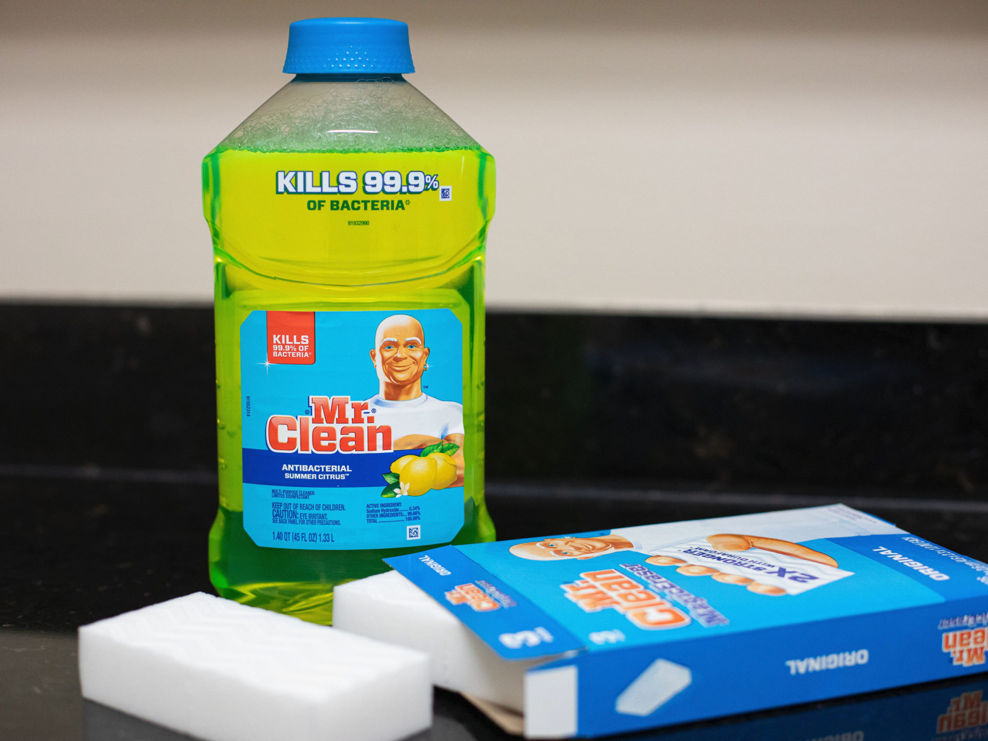 Mr. Clean Multi-Purpose Liquid Cleaner or Magic Erasers As Low As $1.79 At Kroger