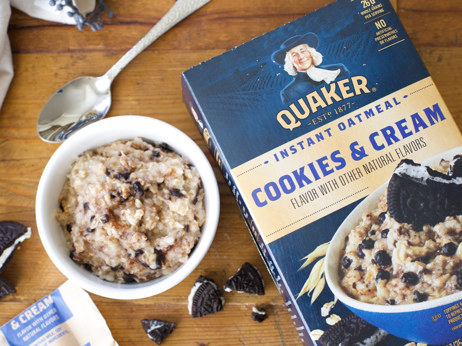 Quaker Instant Oatmeal As Low As 54¢ At Kroger
