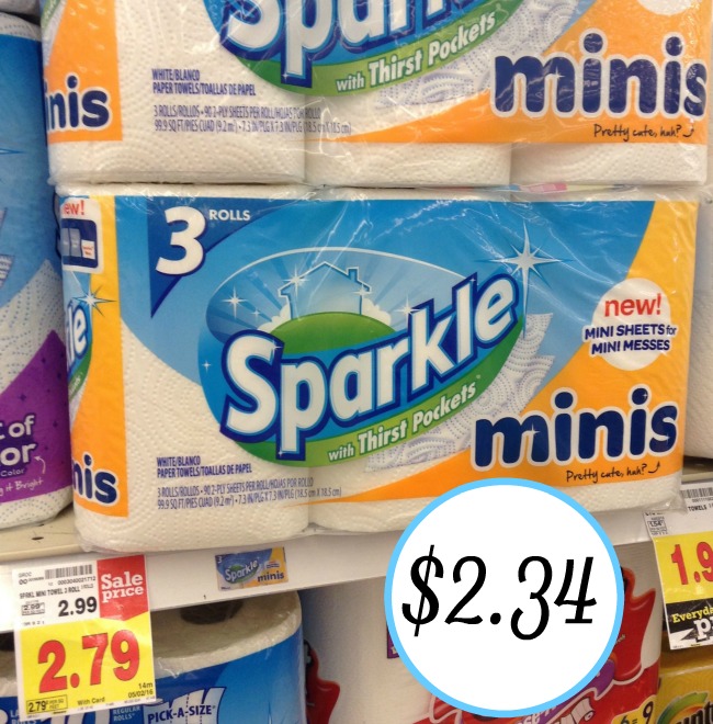 New Sparkle Minis Clean Up Small Messes Without Wasting A Large Sheet