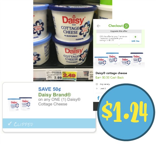 Daisy Cottage Cheese As Low As 1 24 At Kroger