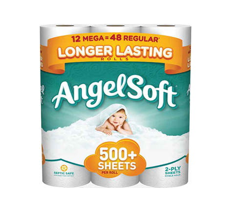 Stock Up On Angel Soft Mega Rolls 
