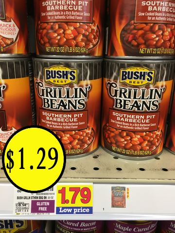 Bush S Grillin Beans Gluten Free Only 1 29 After Coupon At Kroger