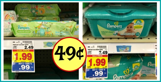 kroger pampers wipes