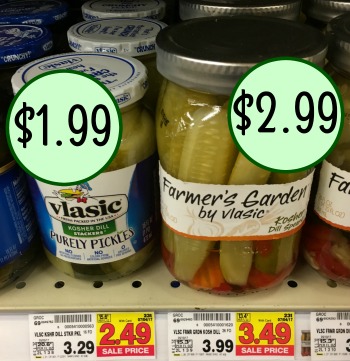 Vlasic Pickles - As Low As $1.99 At Kroger