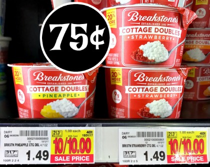 Breakstone S Cottage Doubles Just 75 At Kroger
