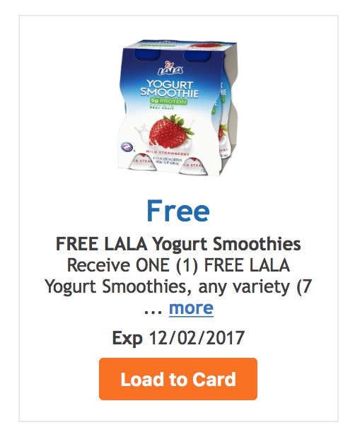 Free yogurt coupons