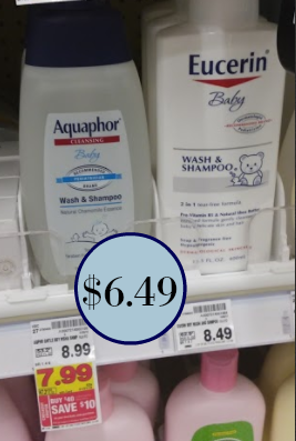 eucerin aquaphor baby wash