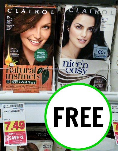 New Clairol Hair Color Coupon Free At Kroger