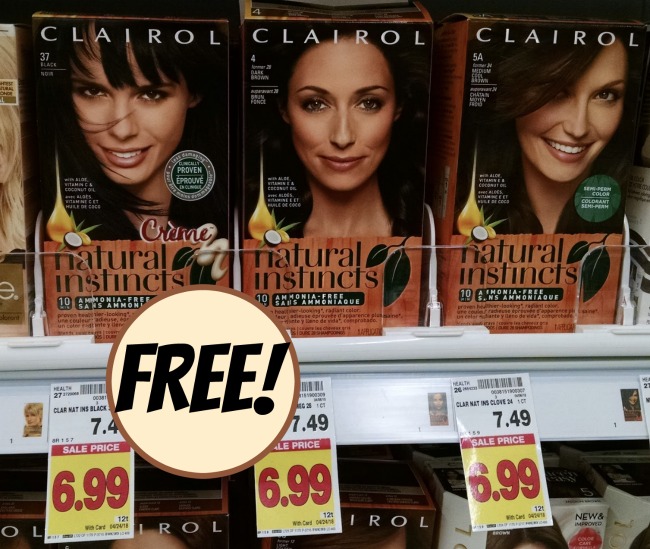 Free Clairol Natural Instincts Hair Color At Kroger