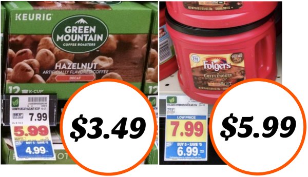 Fresh new Espresso Discount coupons - Eco-friendly Mountain Basically $3.49 At Kroger (+ picture relating to Folgers Coffee Coupons Printable named Fresh new Espresso Discount coupons - Environmentally friendly Mountain Particularly $3.49 At Kroger (+