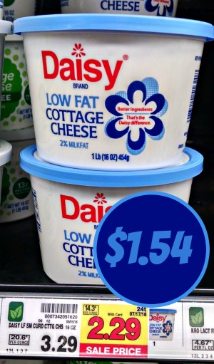 Daisy Cottage Cheese Only 1 54 At Kroger