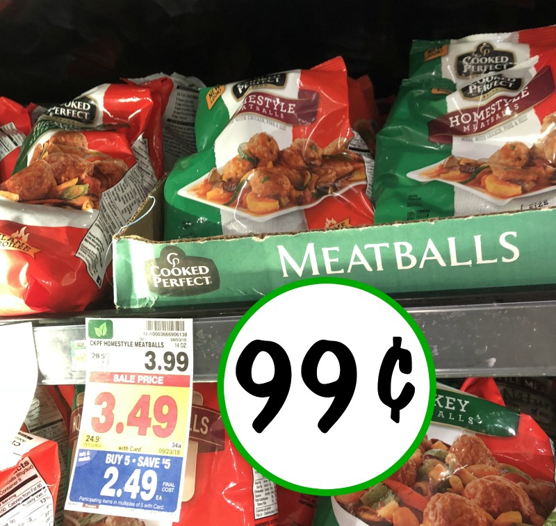 cooked perfect meatballs as low as 99 at kroger picture perfect coupons