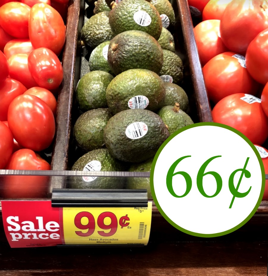 cheap avocados at kroger 66 each