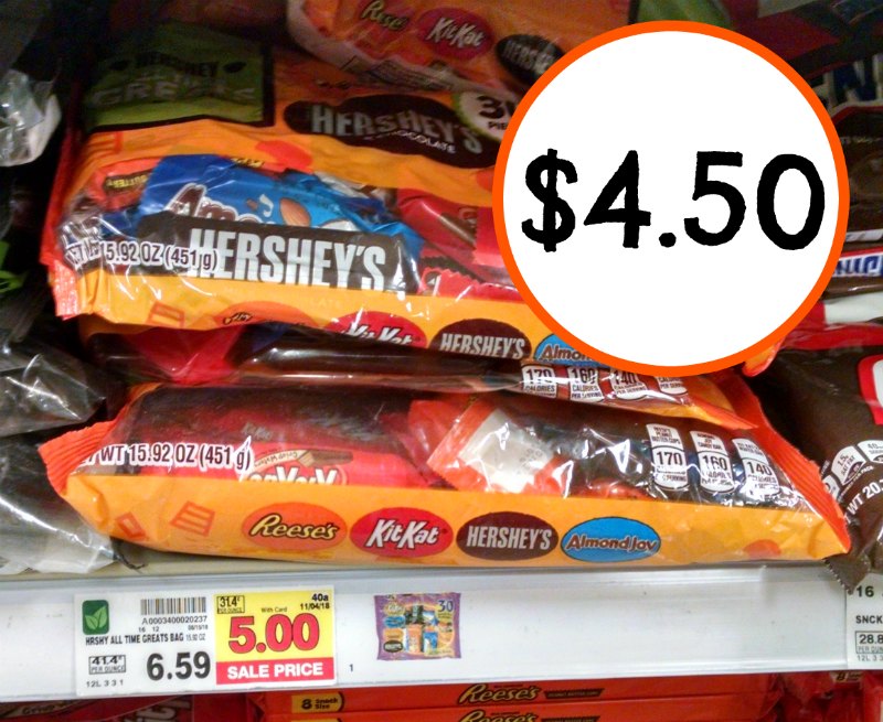 big bag of candy