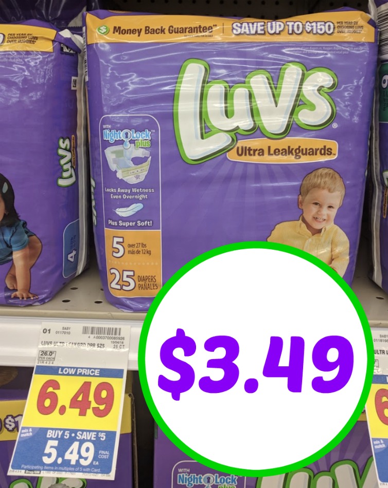 luvs on sale