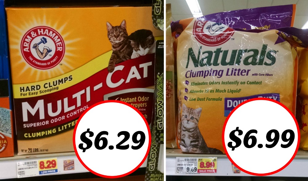 New Arm & Hammer Cat Litter Coupon - As Low As $6.29 At Kroger