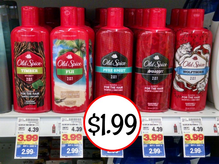 Old Spice Haircare Just 1 99 During The Kroger Mega Sale