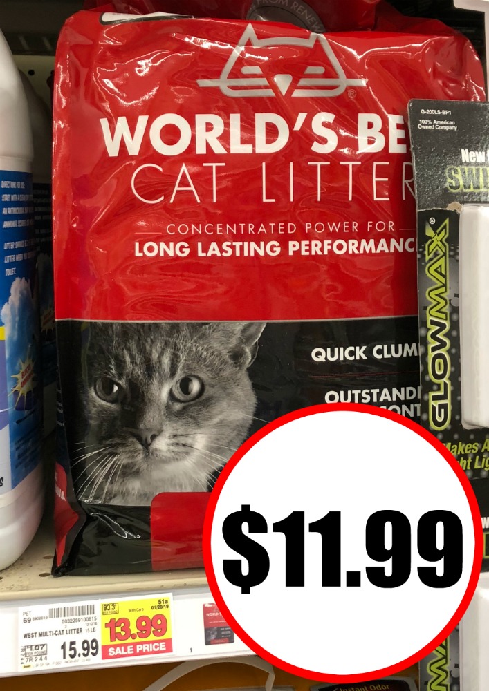 world's best cat litter sale