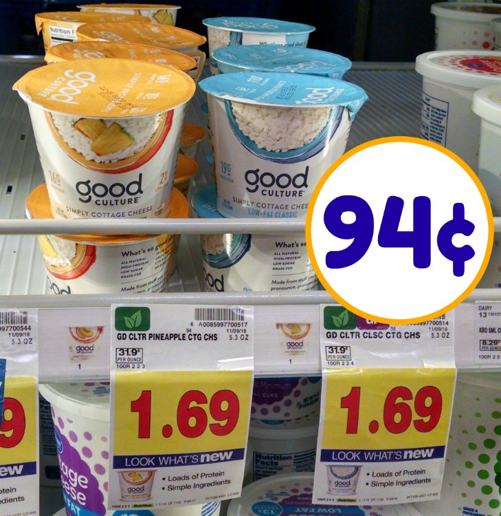 Good Culture Cottage Cheese As Low As 94 Per Cup At Kroger