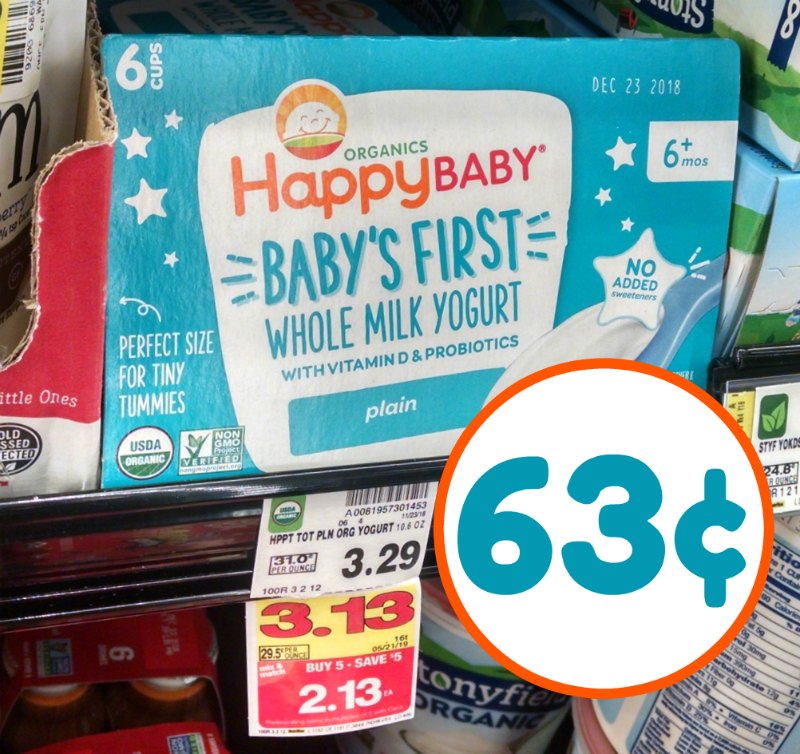 happy baby whole milk yogurt