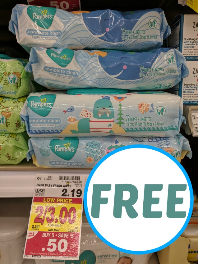 coupons for pampers and wipes