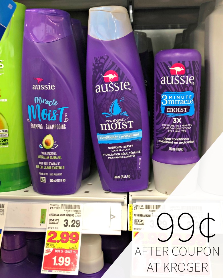 Herbal Essences Aussie Products Only 99 At Kroger