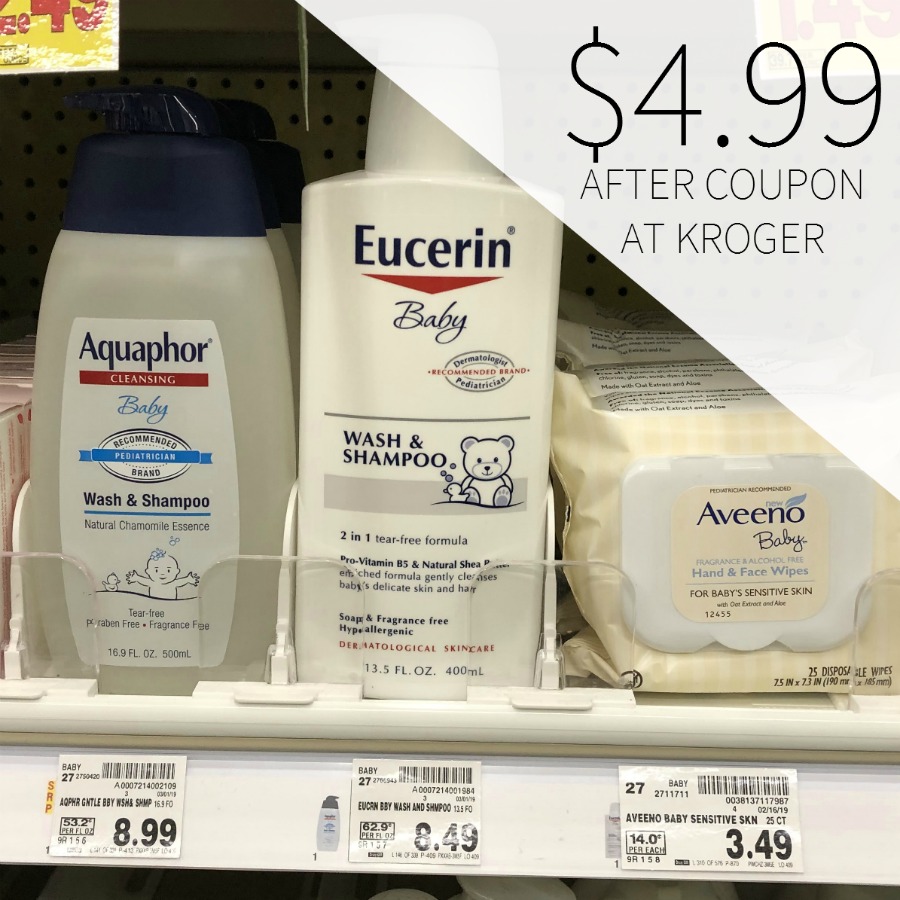 eucerin wash and shampoo