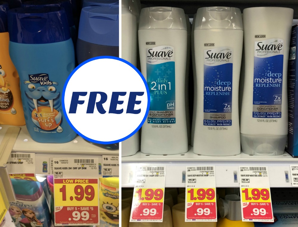 New Suave Coupons Mean Free Haircare During The Kroger Mega Sale