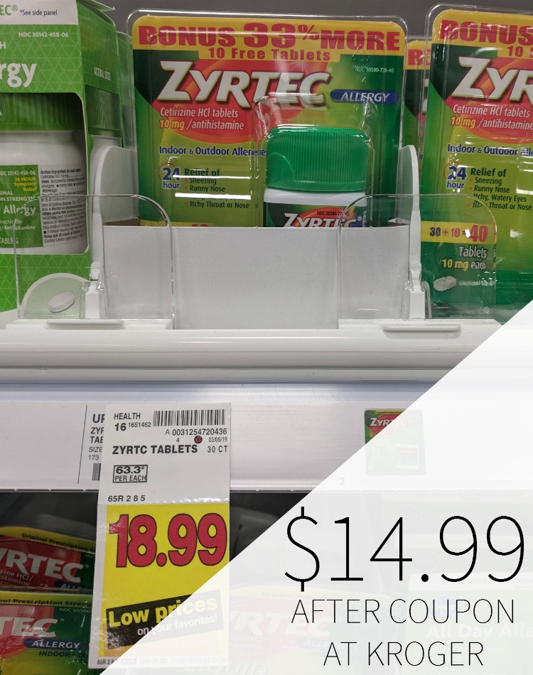 zyrtec coupon I Centre Kroger photo about Zyrtec Printable Coupon $10 called zyrtec coupon I Centre Kroger