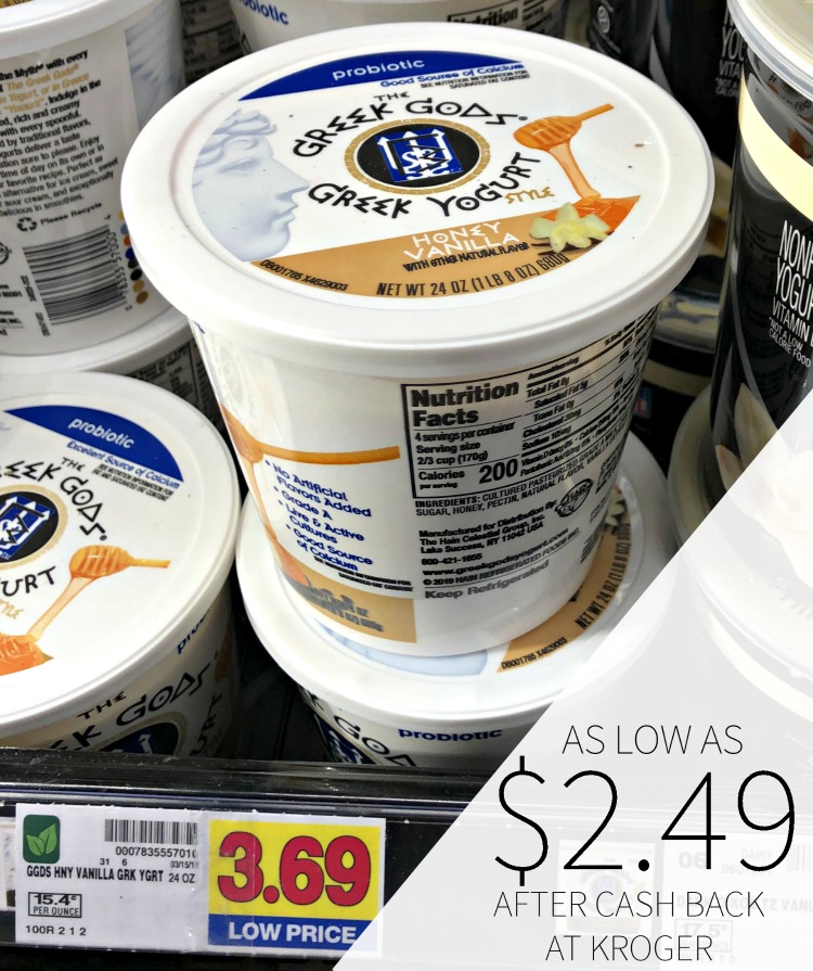 Greek Gods Yogurt As Low As $2.49 At Kroger