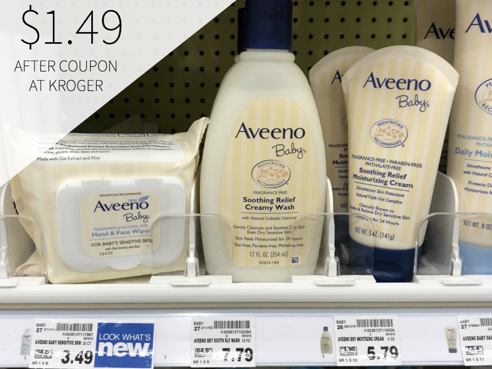 aveeno baby face wipes