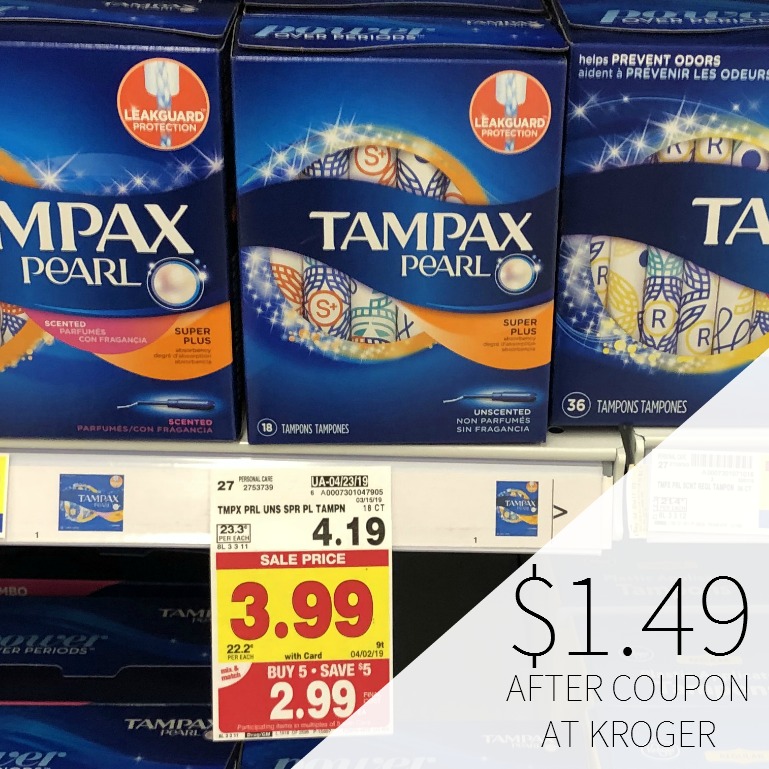 tampax coupon I Center Kroger picture relating to Tampax Coupon Printable named tampax coupon I Middle Kroger