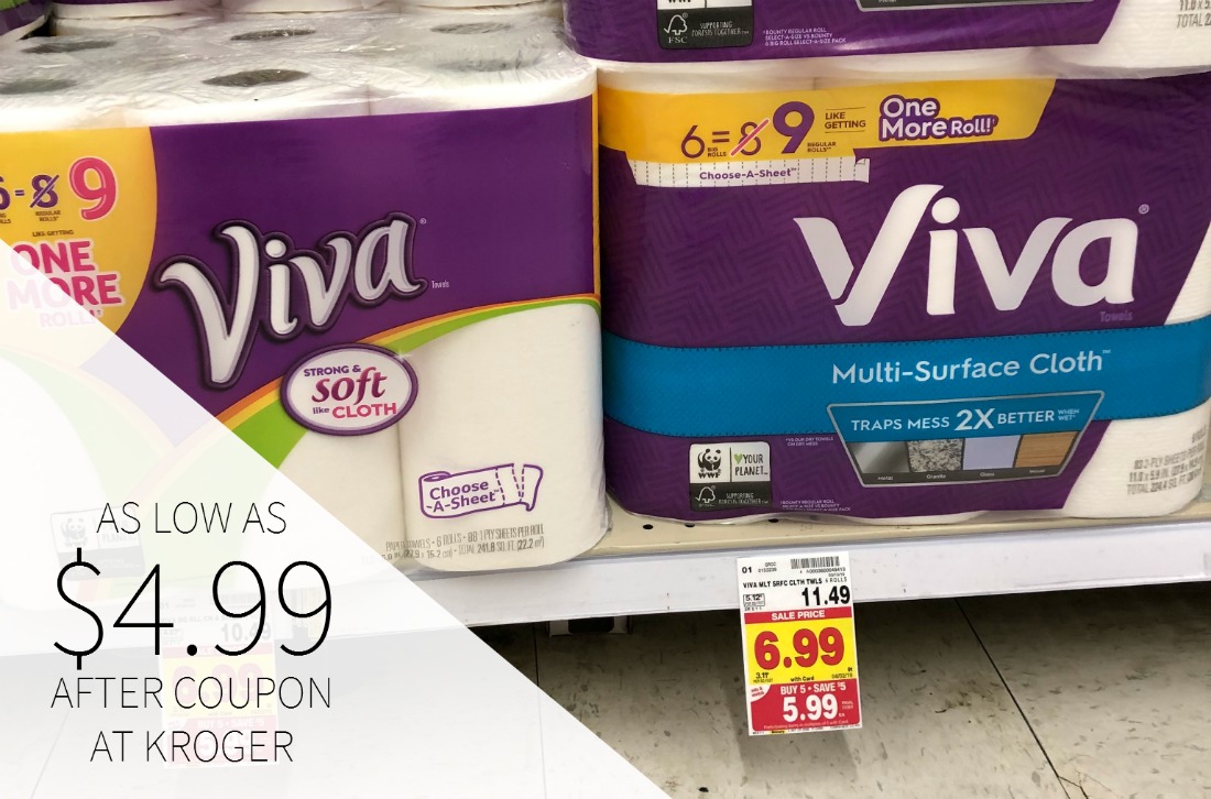 Contemporary Paper Towels Coupon codes - Superior Bundle Upon Viva At the moment At Kroger picture regarding Viva Printable Coupons known as Fresh Paper Towels Discount codes - Very good Package Upon Viva Previously At Kroger