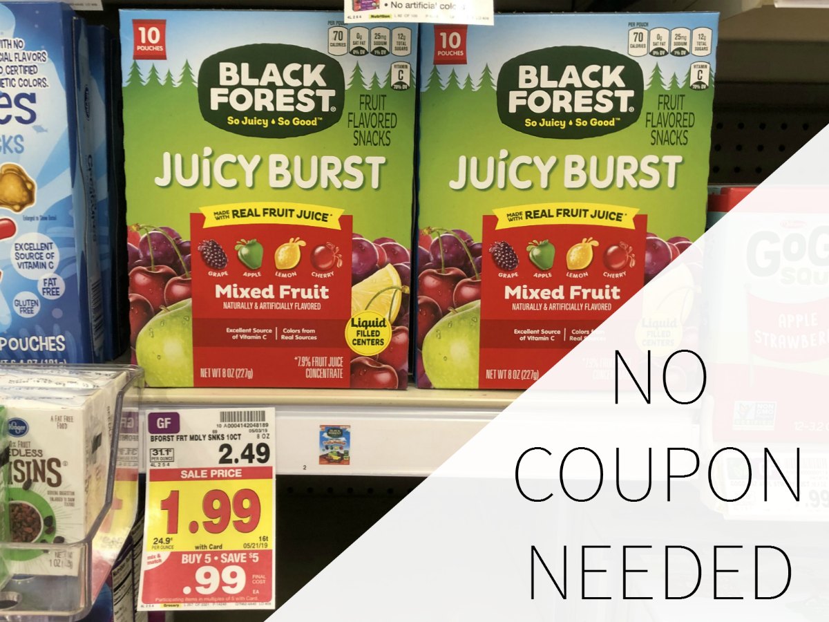 Black Forest Juicy Burst Just 99¢ - Over Half Off!