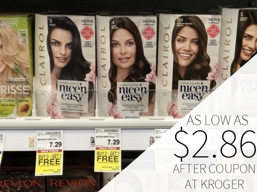 Clairol Hair Color As Low As $2.86 Per Box At Kroger