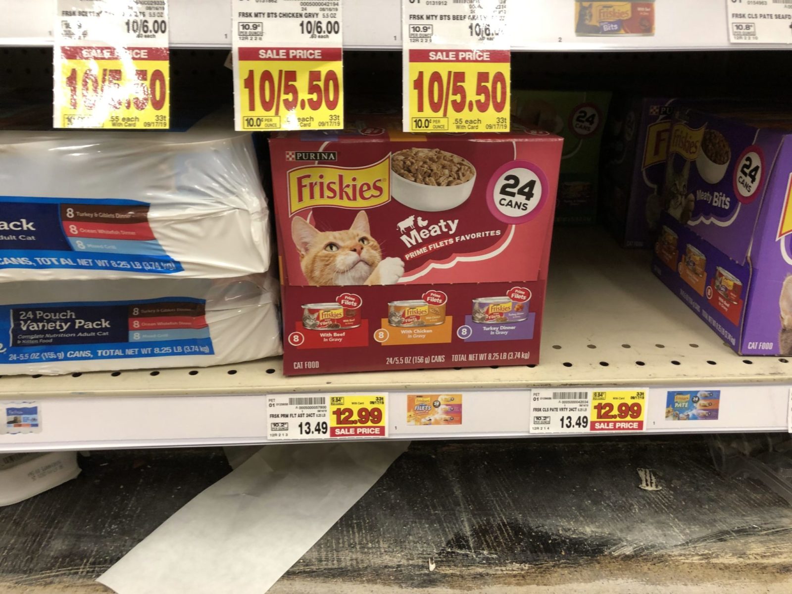 Friskies Canned Wet Cat Food Only 46¢ At Kroger